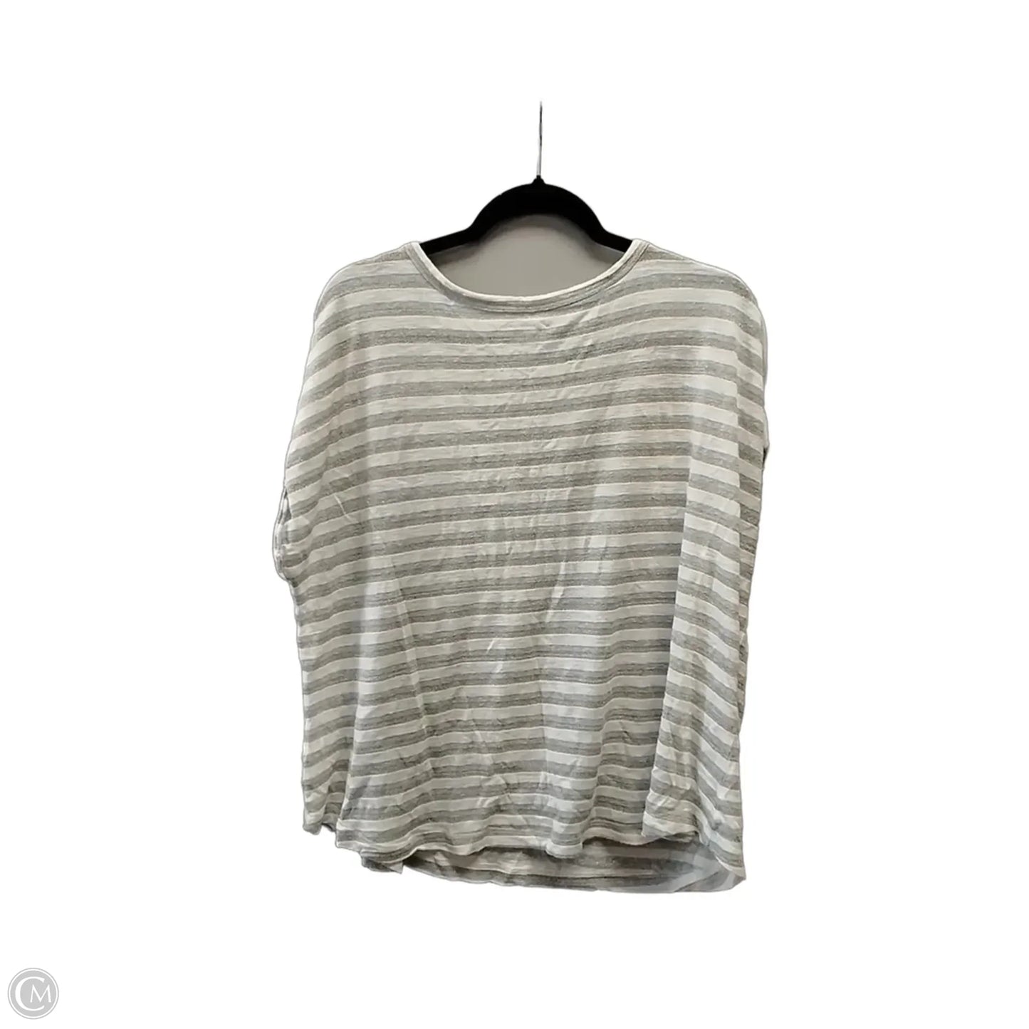 Top Short Sleeve By Lane Bryant In Striped Pattern, Size: 1x