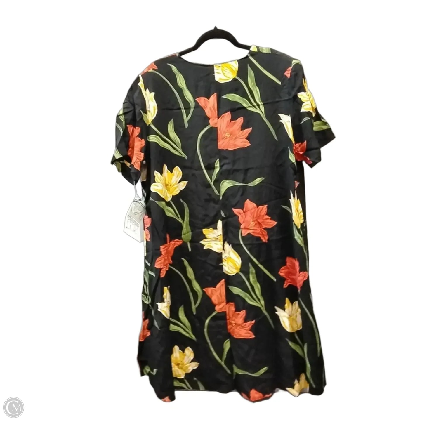 Dress Casual Midi By Clothes Mentor In Floral Print, Size: 0