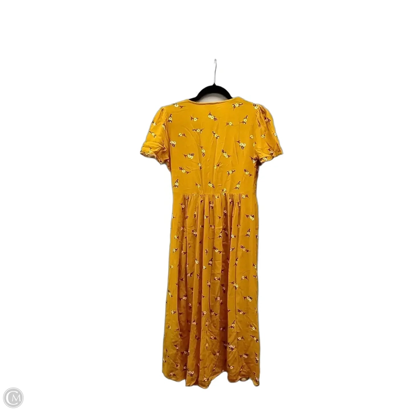 Dress Casual Maxi By A Loves A In Yellow, Size: Xs