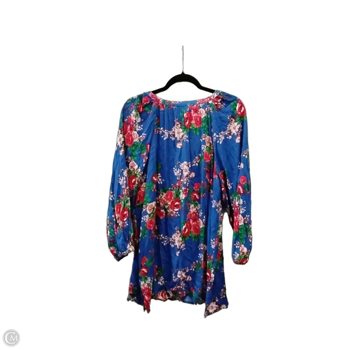 Blouse Long Sleeve By The Pioneer Woman In Floral Print, Size: Xxxl