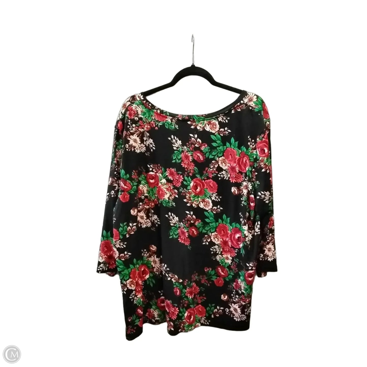 Top Long Sleeve By The Pioneer Woman In Floral Print, Size: Xxxl