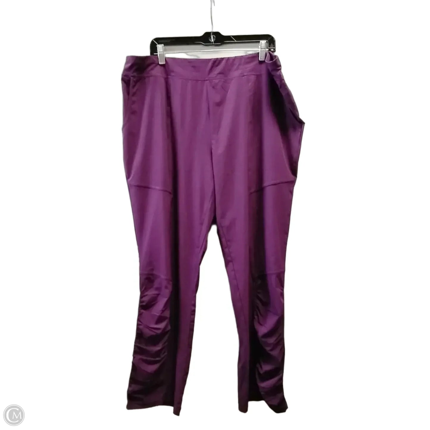 Pants Cropped By Chicos In Purple, Size: 18
