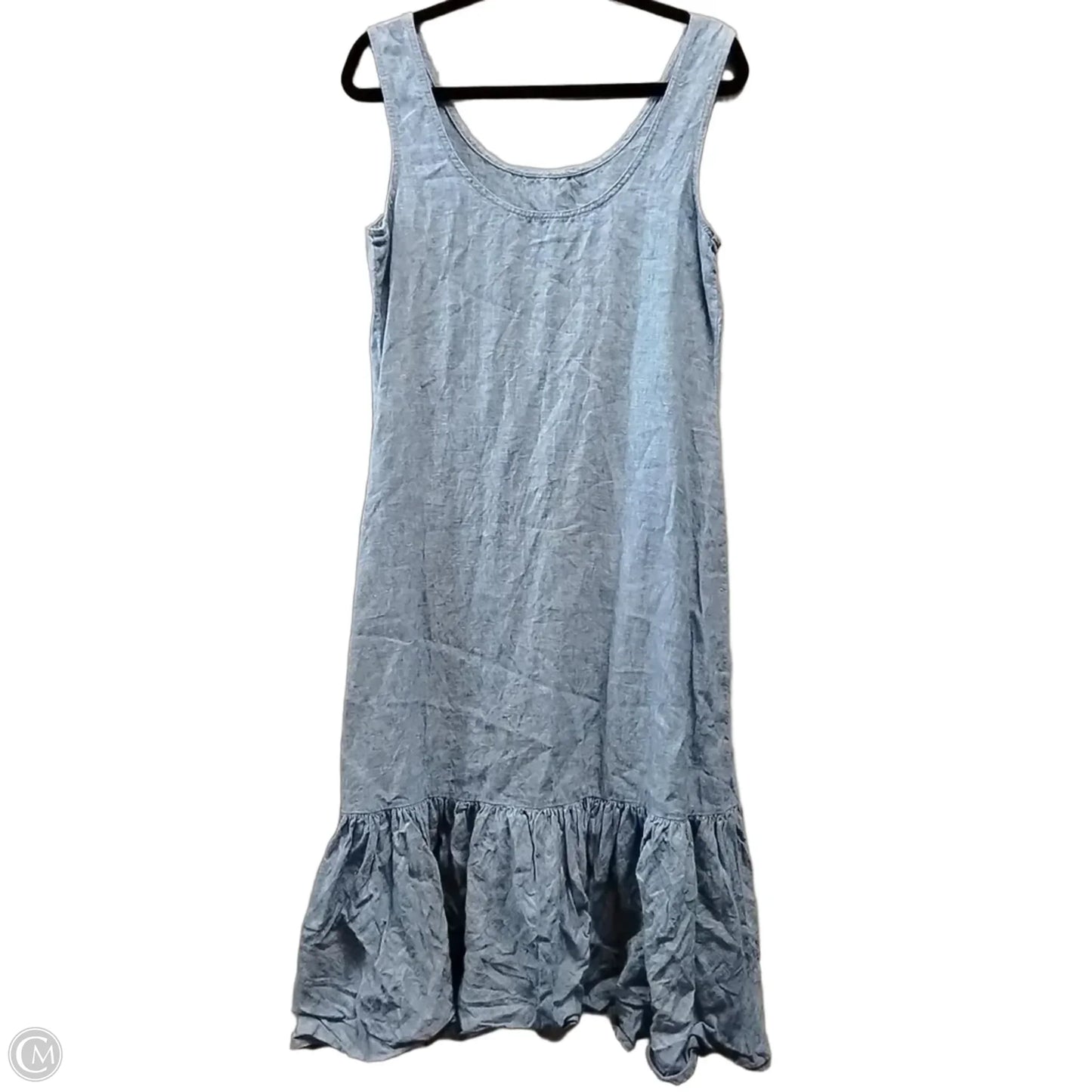 Dress Casual Midi By Polo Ralph Lauren In Blue, Size: 12