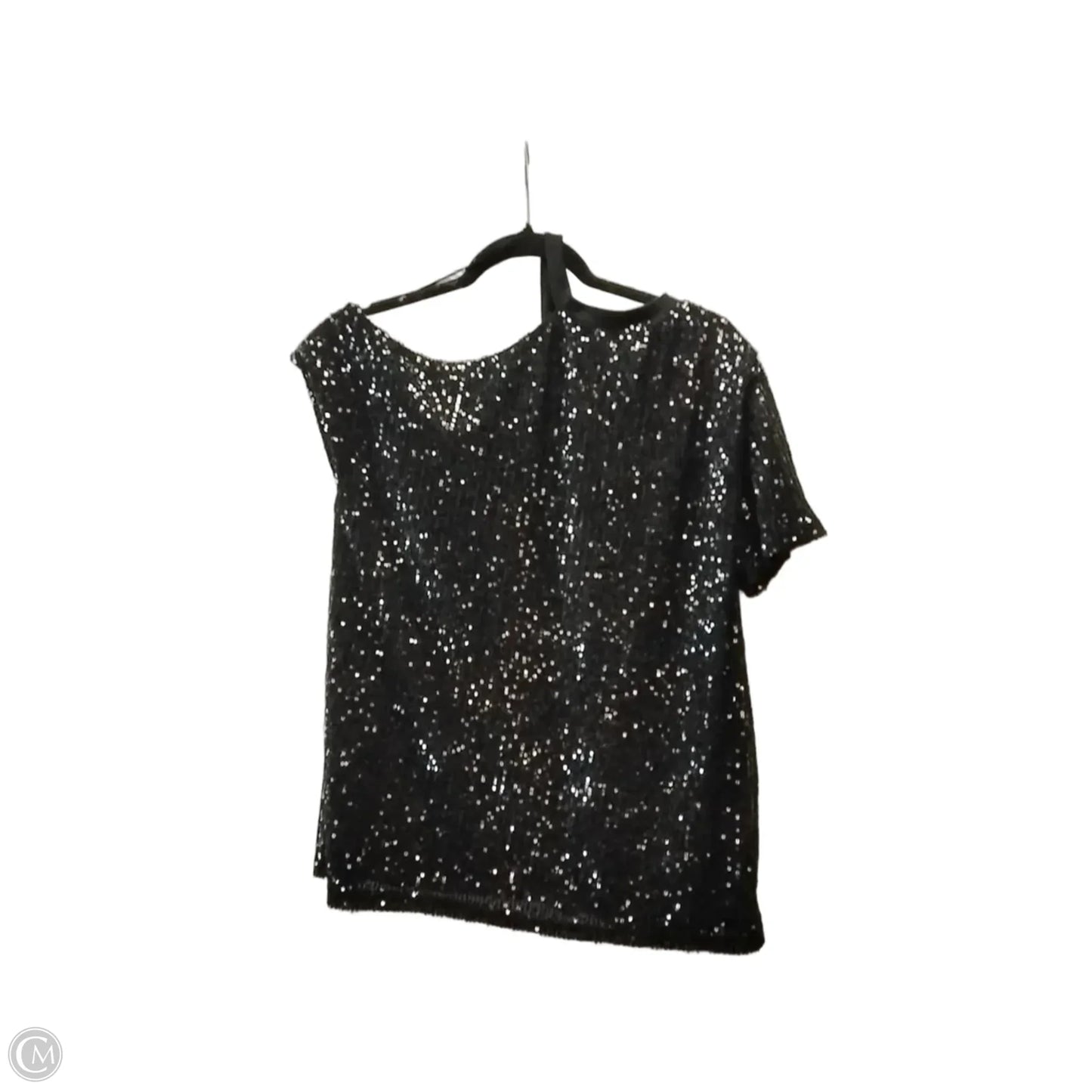 Top Sleeveless By Clothes Mentor In Black, Size: L