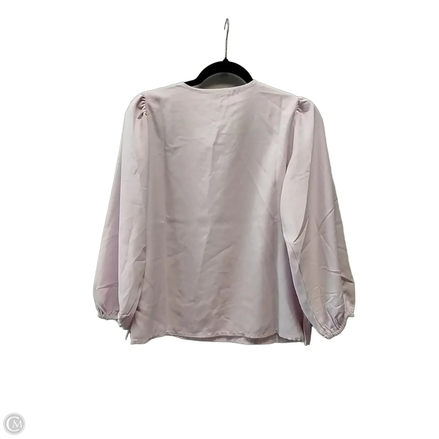 Blouse Long Sleeve By J. Crew In Purple, Size: Sp