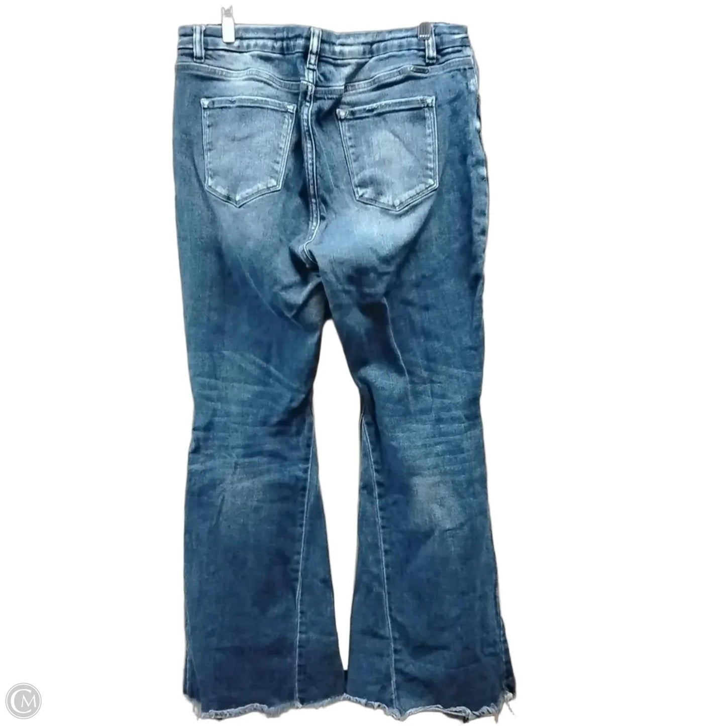 Jeans Flared By Kancan In Blue, Size: 14