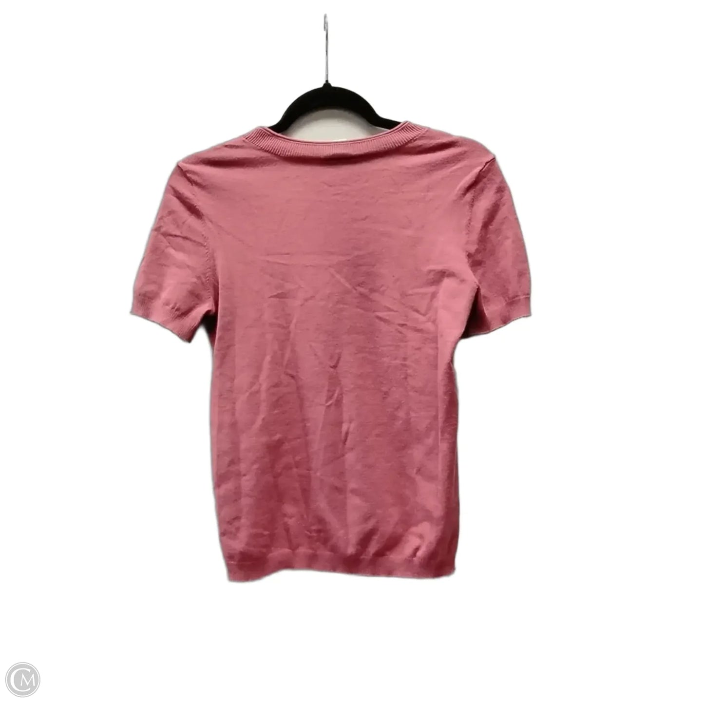 Sweater Short Sleeve By Loft In Red, Size: S