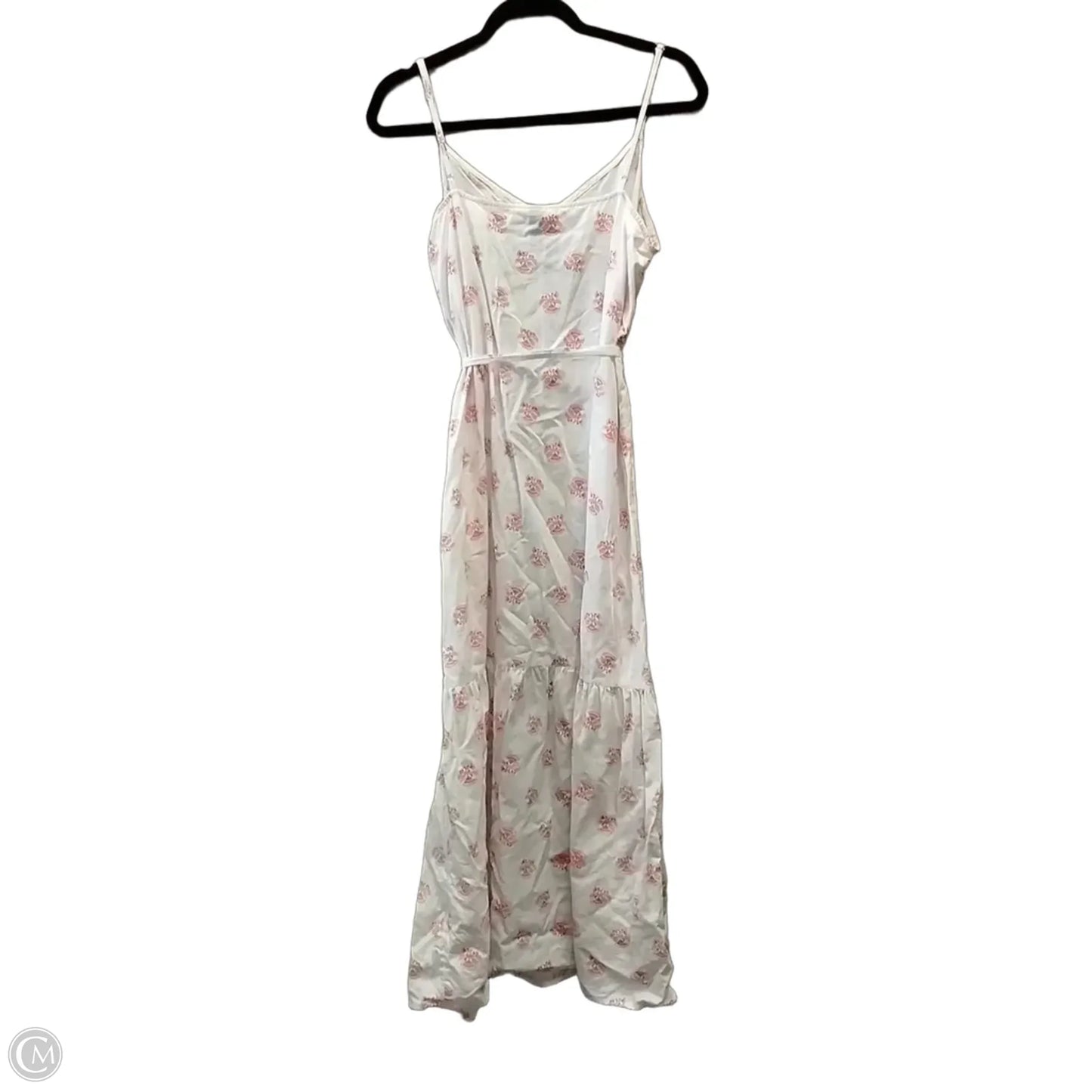 Dress Casual Maxi By Universal Thread In Pink & White, Size: 10