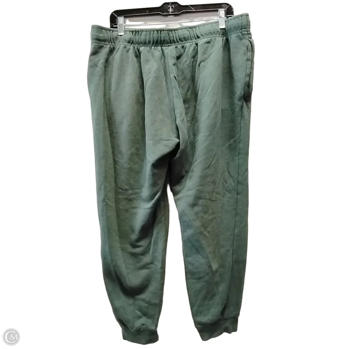 Athletic Pants By Nike In Green, Size: Xl