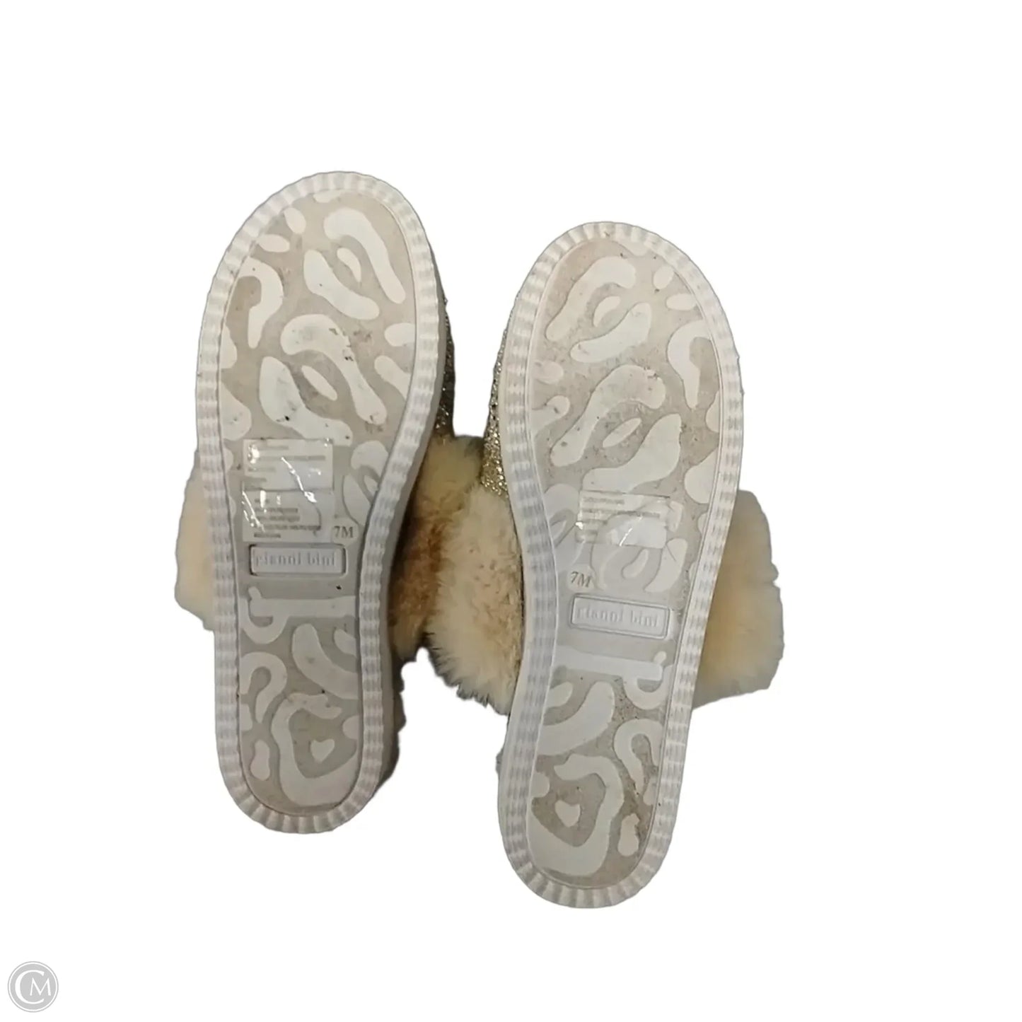 Slippers By Gianni Bini In Beige, Size: 7