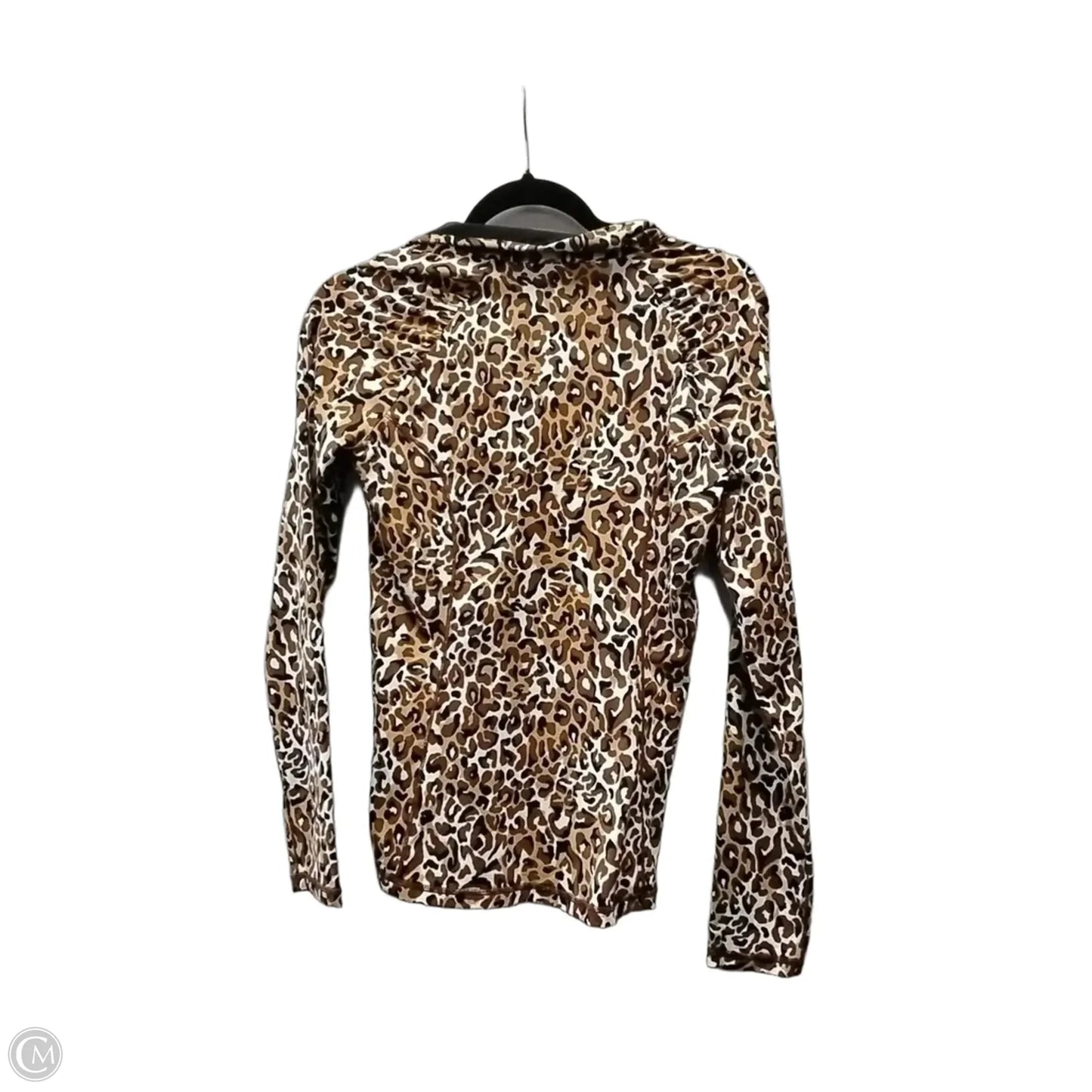 Top Long Sleeve Designer By Lilly Pulitzer In Leopard Print, Size: S
