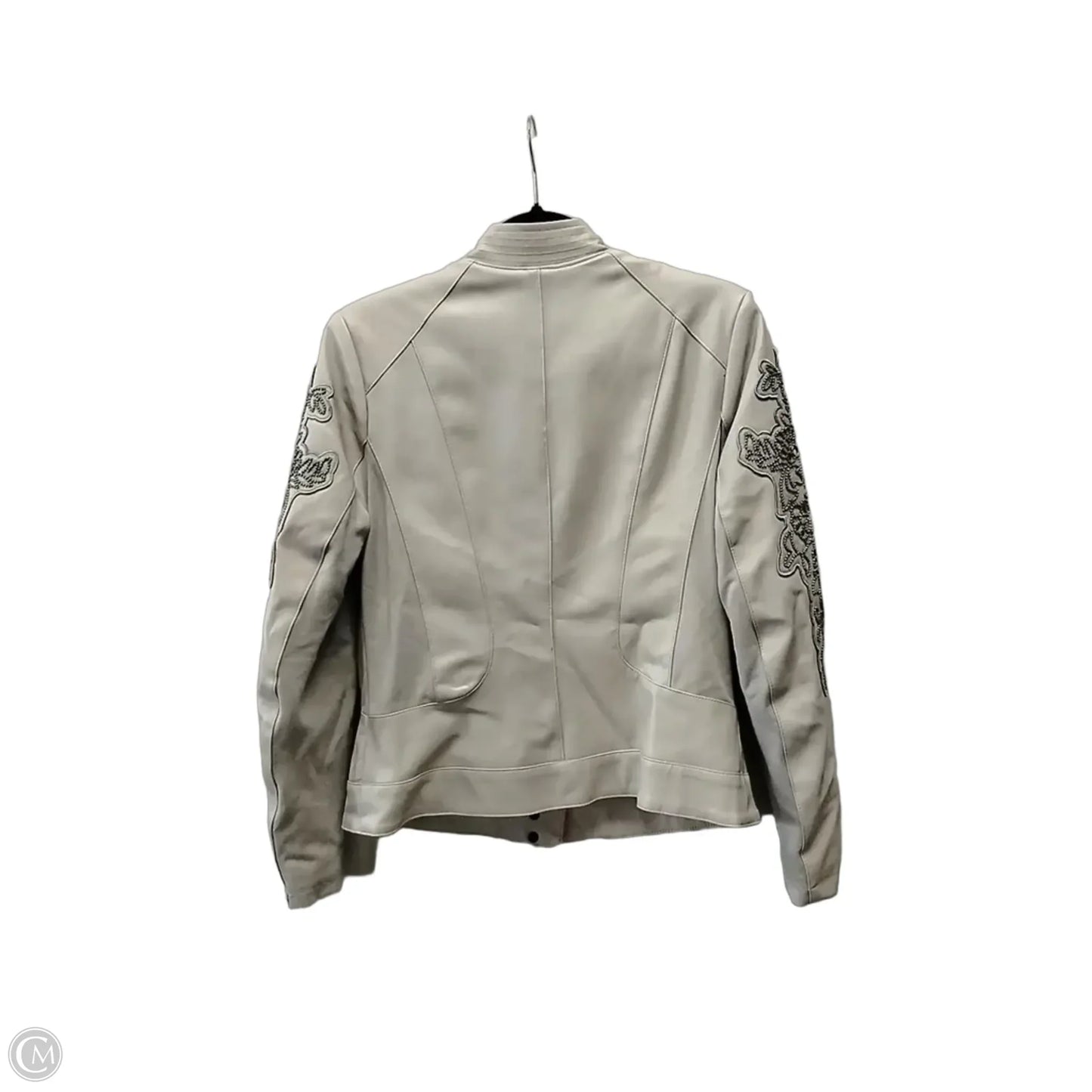 Jacket Leather By Nygard Peter In Purple, Size: 8