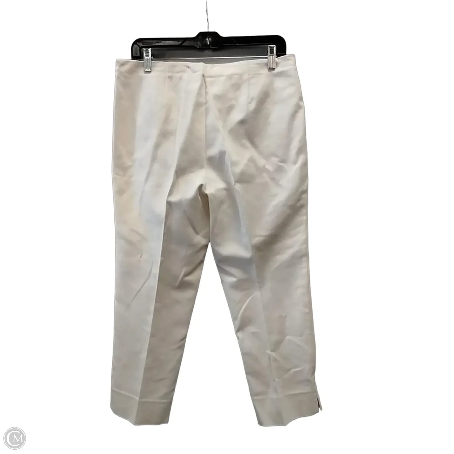 Pants Cropped By Chicos In Cream, Size: 8