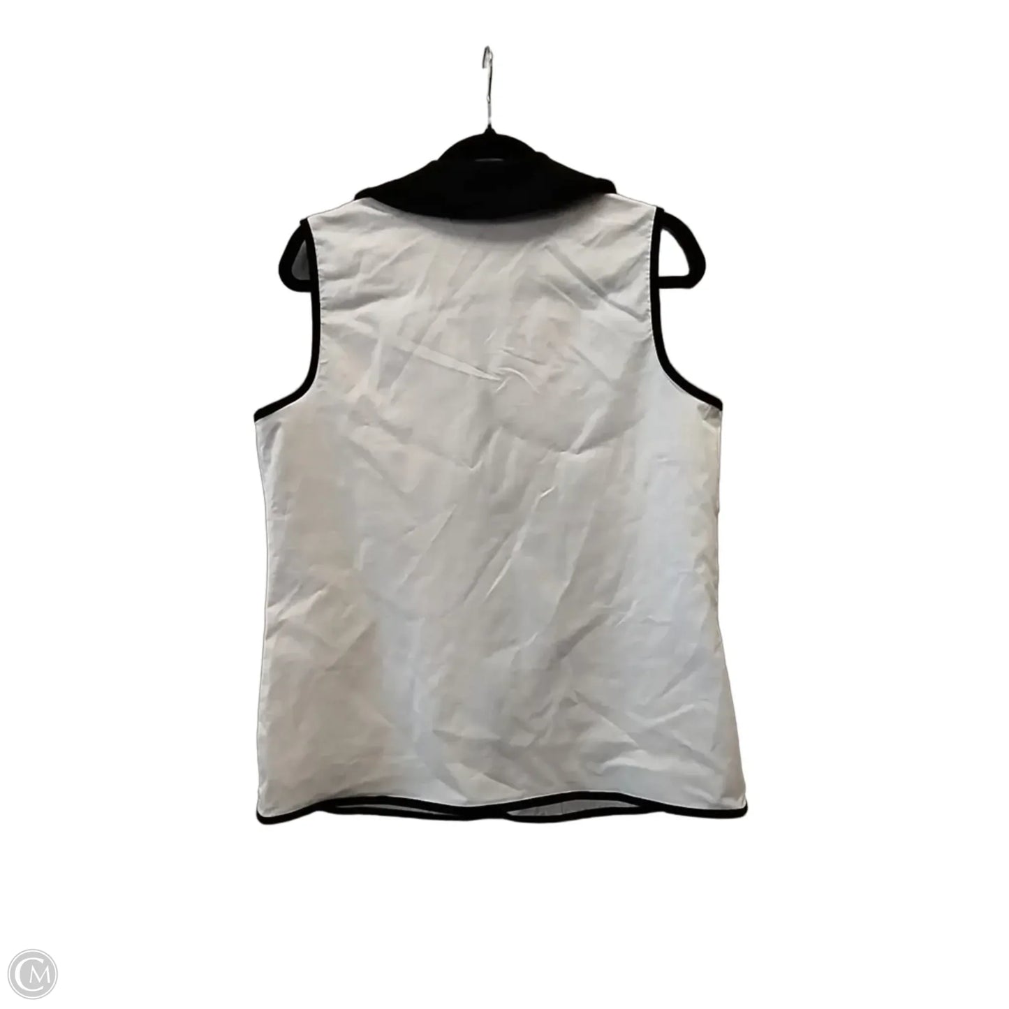 Vest Other By Chicos In Black & White, Size: M