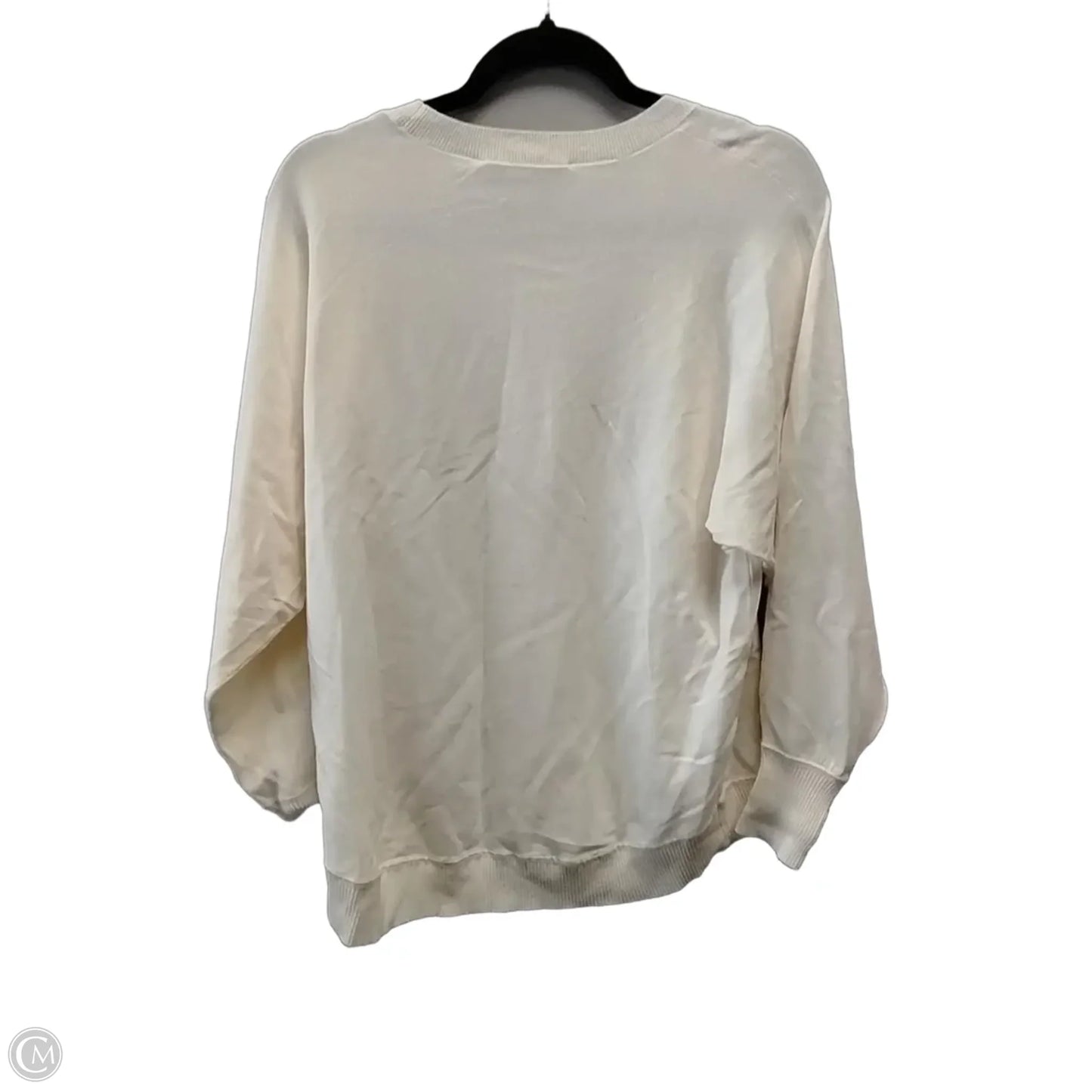 Sweater By Loft In Cream, Size: S