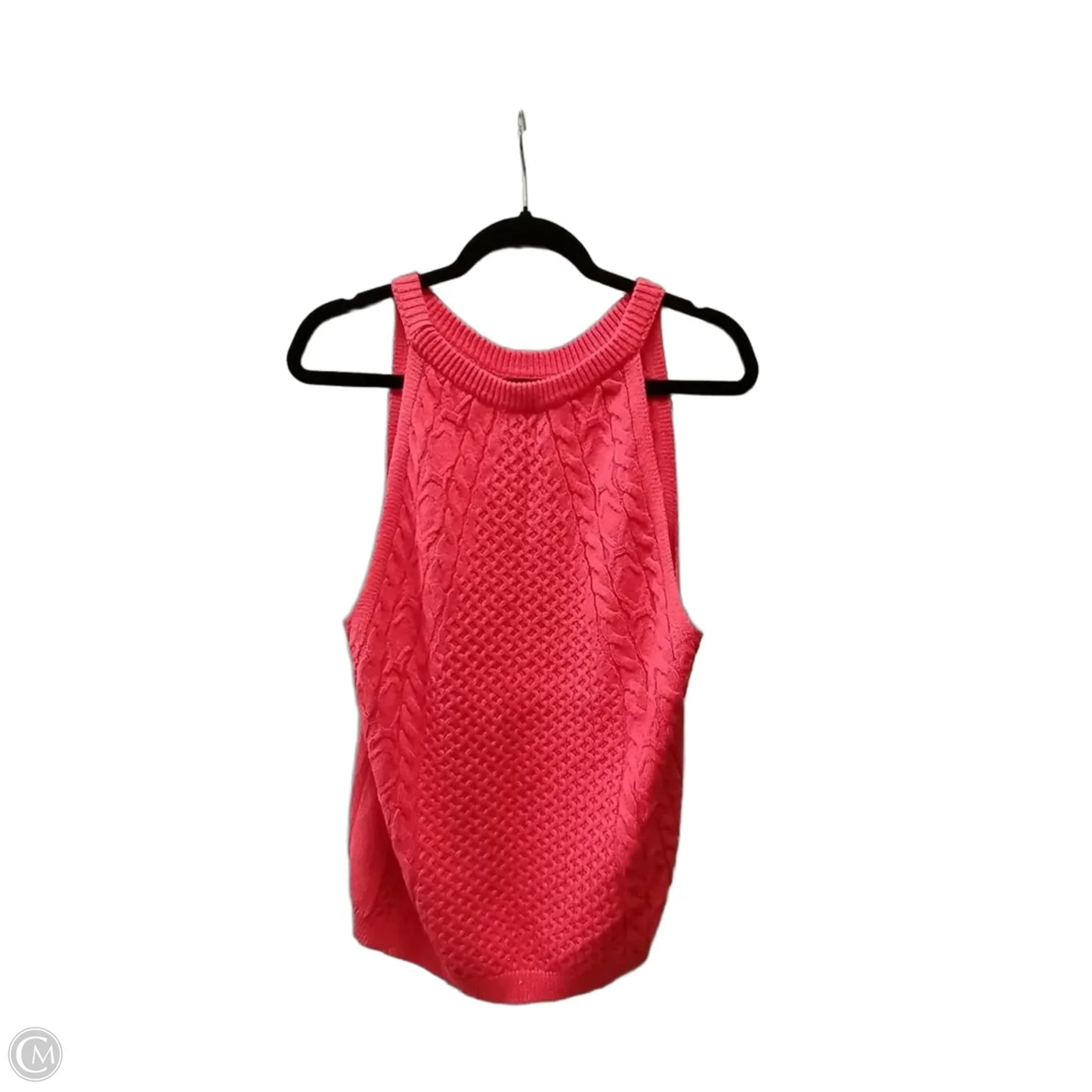 Sweater Short Sleeve By A New Day In Red, Size: Xxl