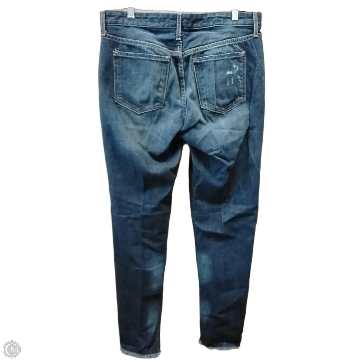 Jeans Boyfriend By Mossimo In Blue, Size: 8