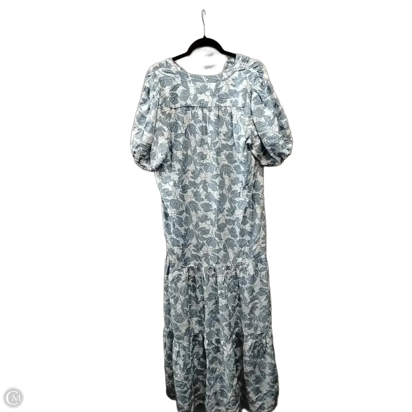 Dress Casual Maxi By Cynthia Steffe In Blue & White, Size: 12