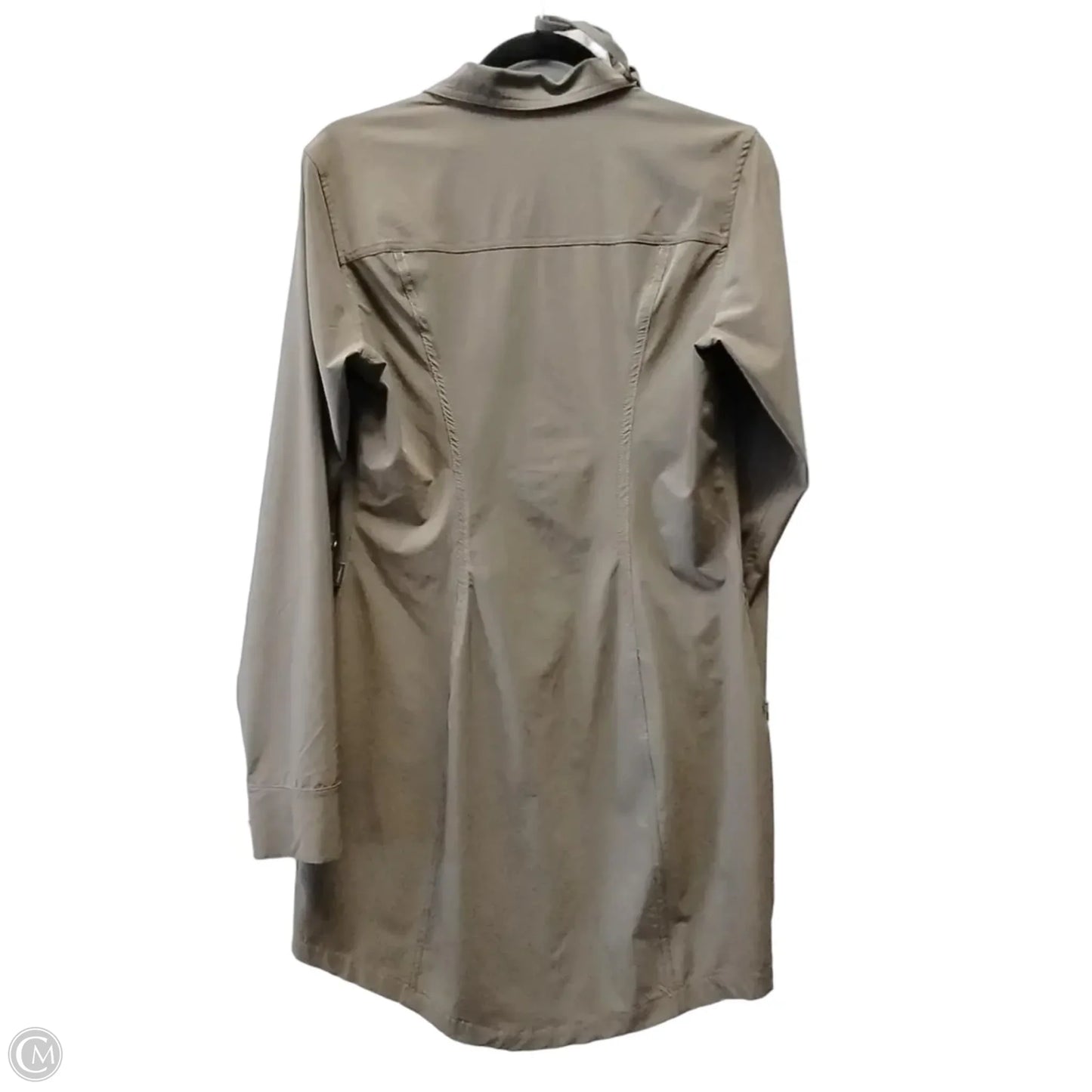 Dress Casual Midi By Eddie Bauer In Brown, Size: 10
