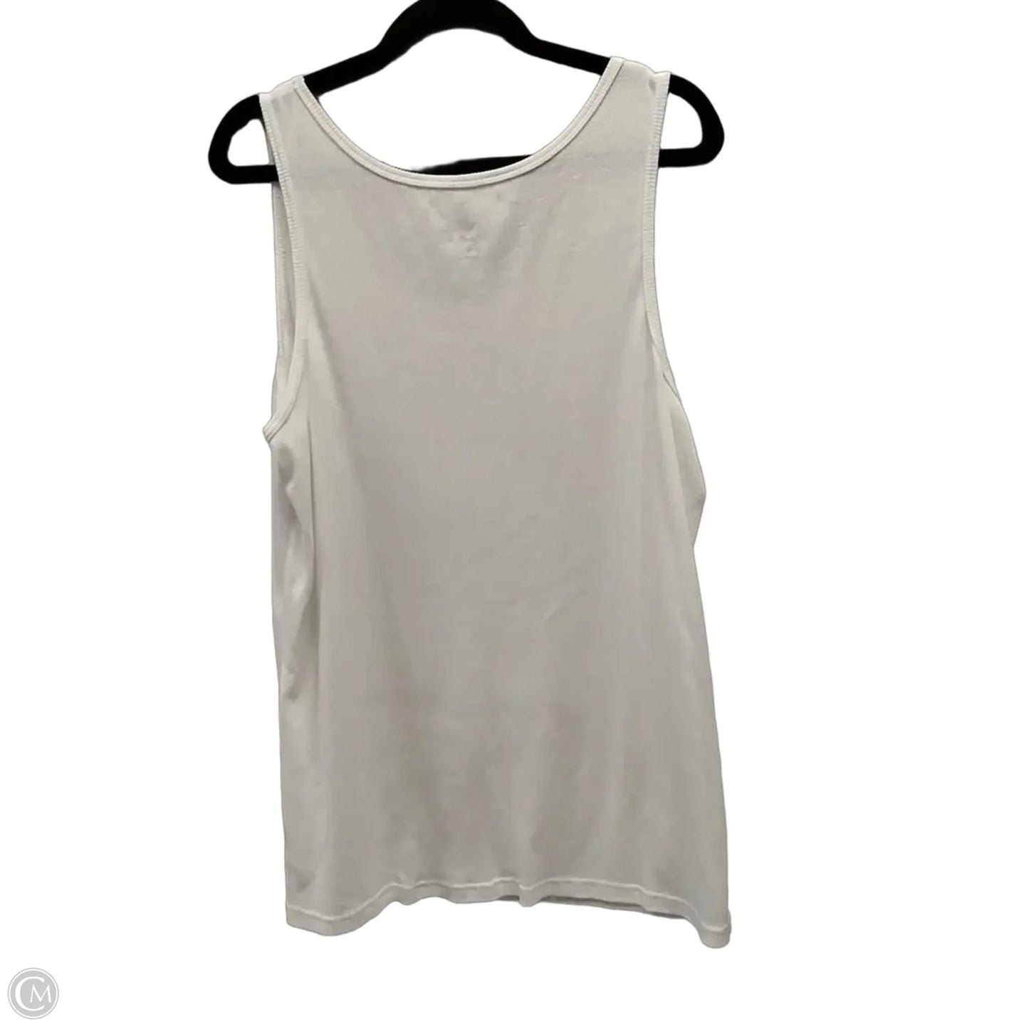 Tank Top By Disney Store In White, Size: 2x