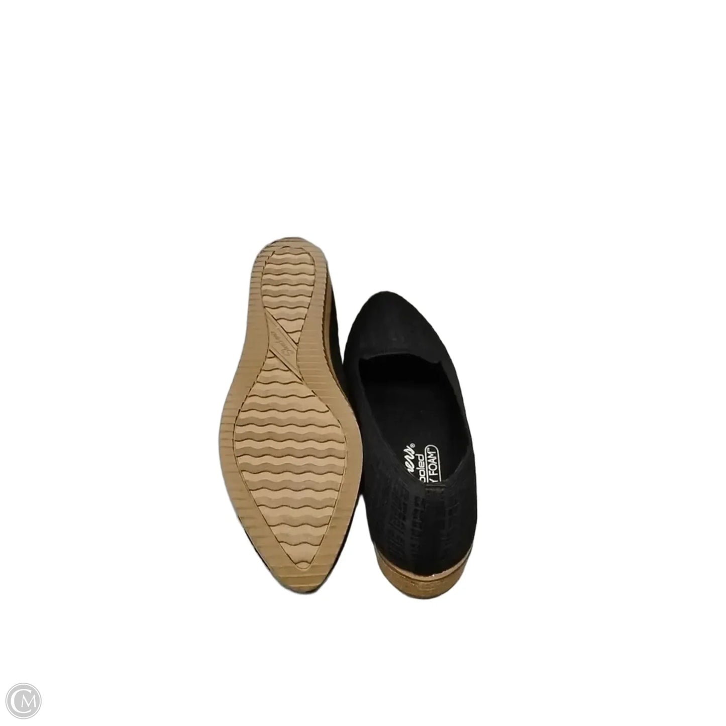 Shoes Flats By Skechers In Black, Size: 7.5