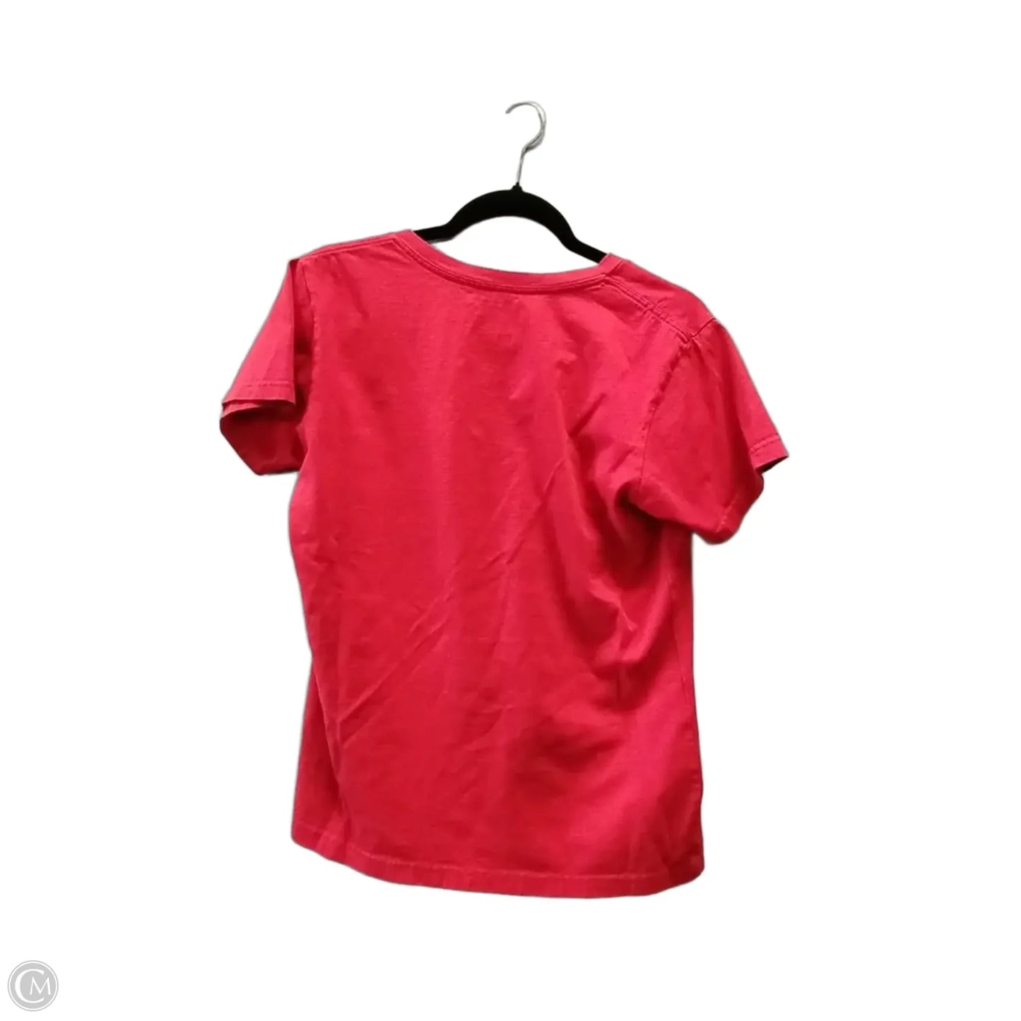 Top Short Sleeve By Disney In Red, Size: L