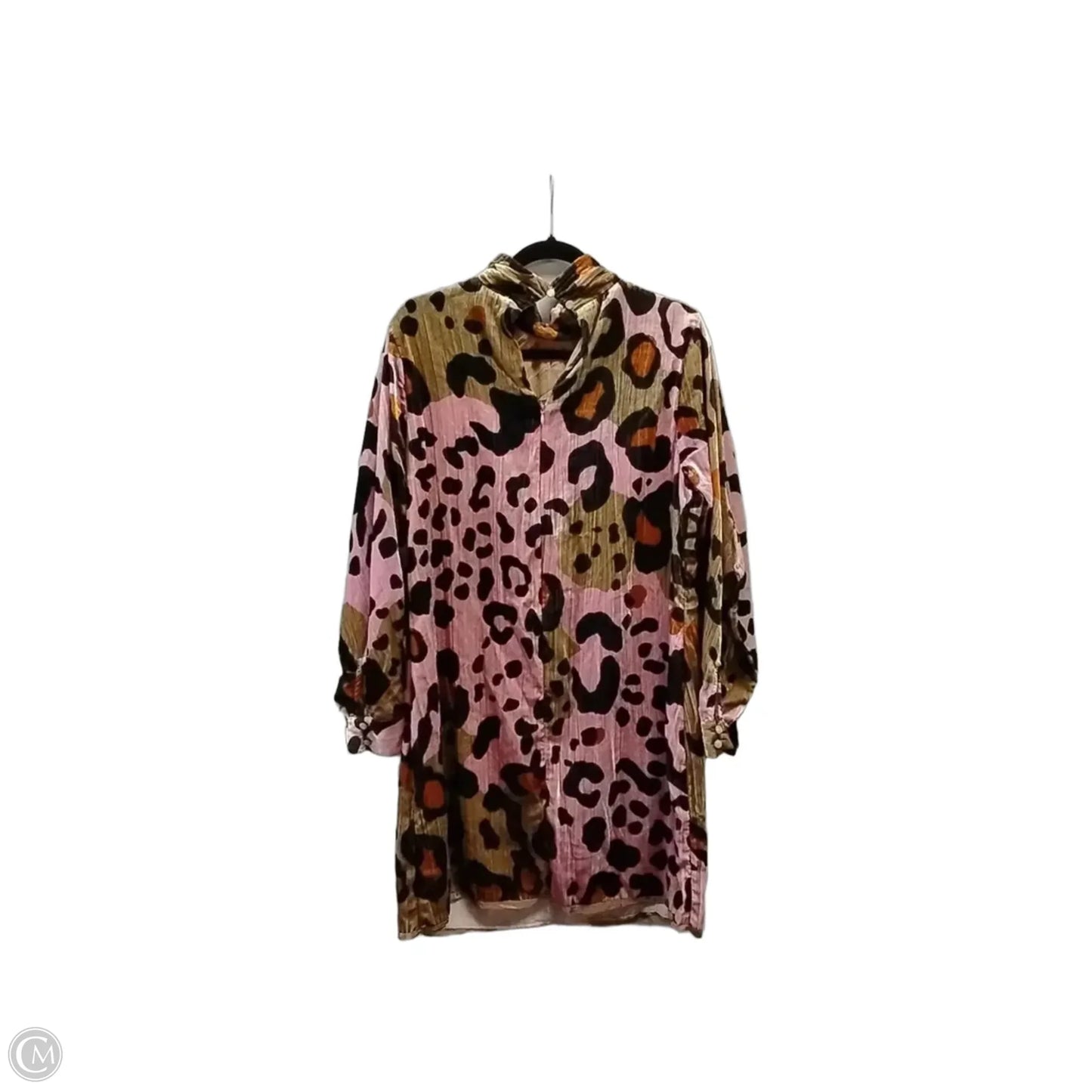 Dress Casual Midi By Anthropologie In Leopard Print, Size: 12p