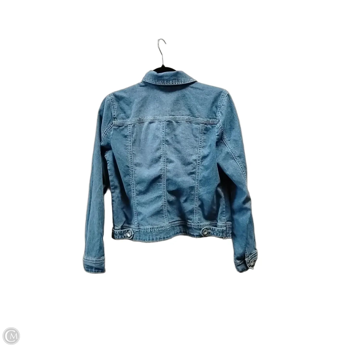 Jacket Denim By Baccini In Blue, Size: M