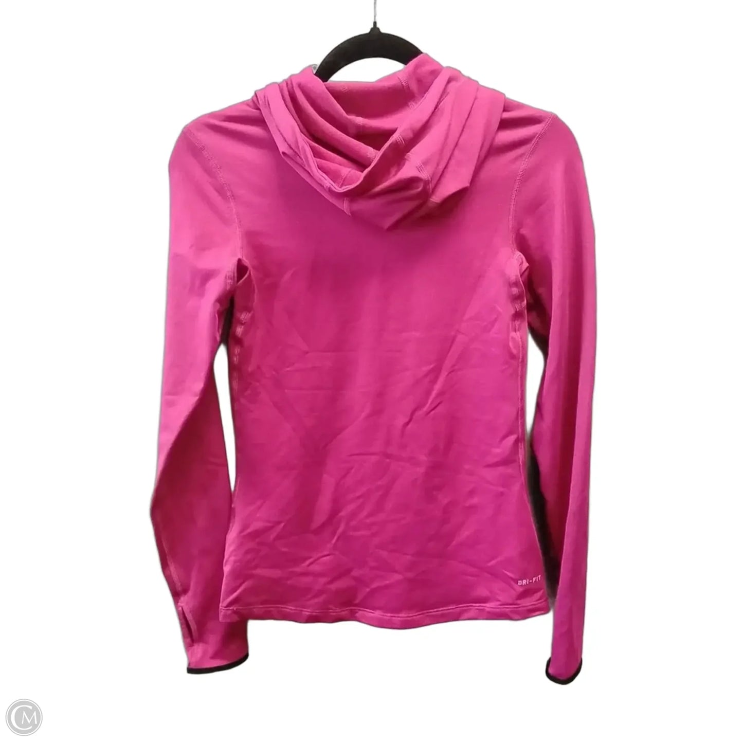 Sweatshirt Hoodie By Nike In Pink, Size: S