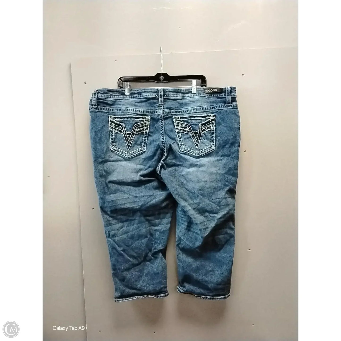 Jeans Flared By Vigoss In Blue, Size: 24