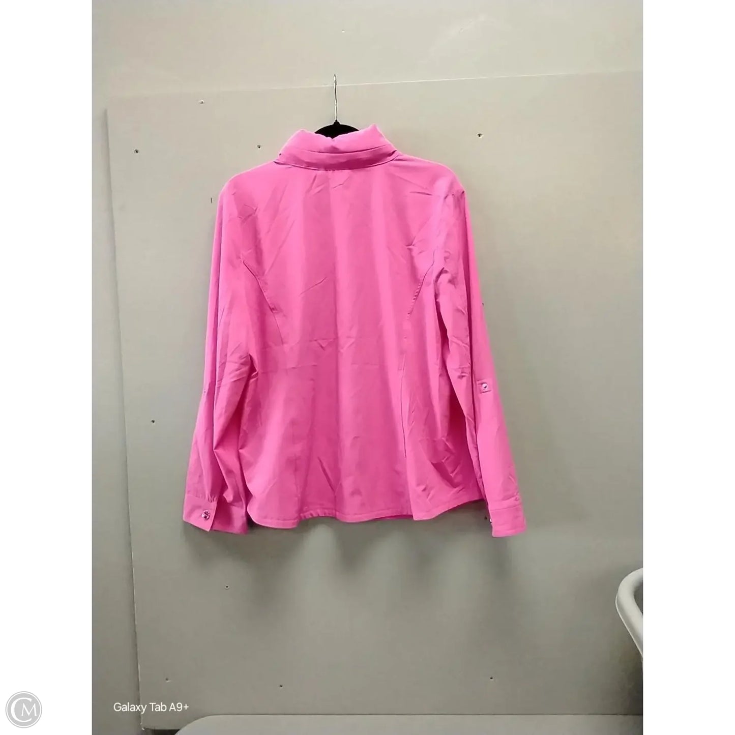 Jacket Other By Chicos In Pink, Size: Xl