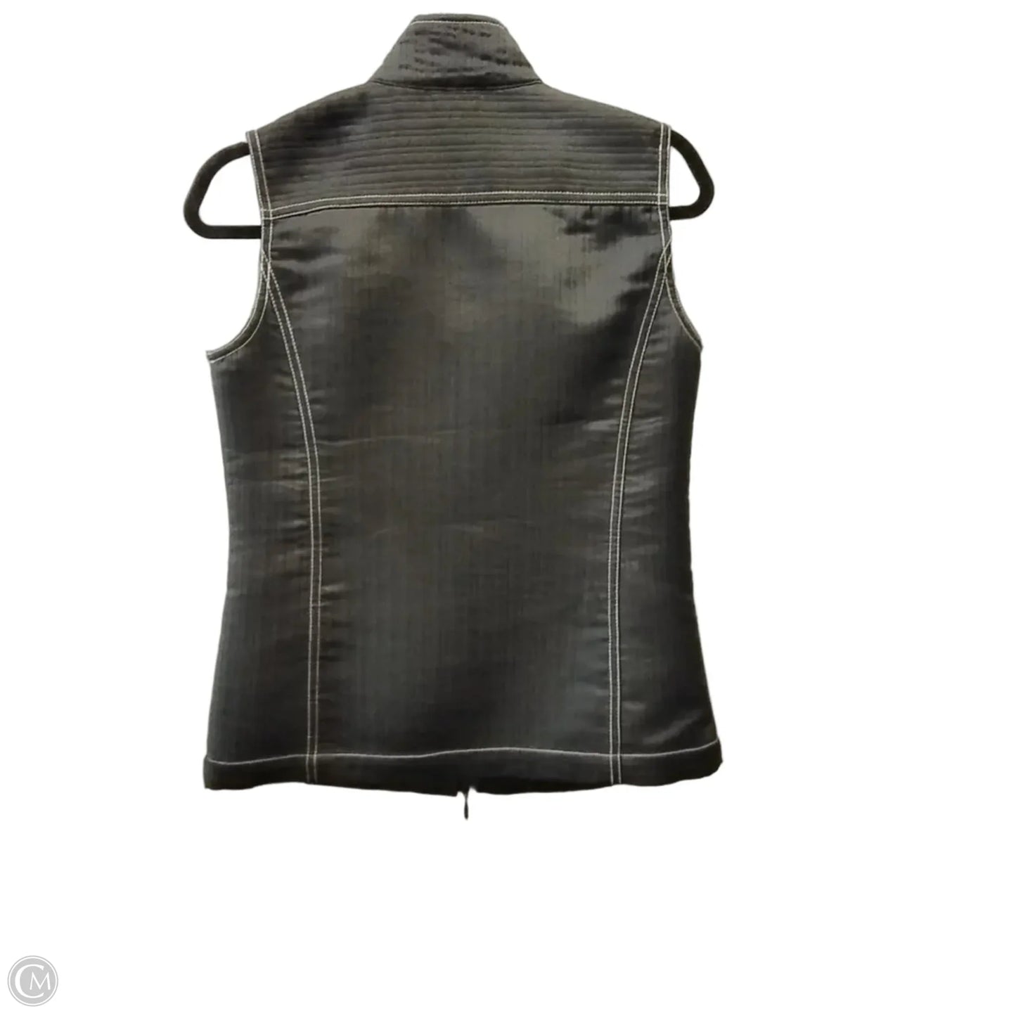 Vest Puffer & Quilted By Chicos In Black, Size: S