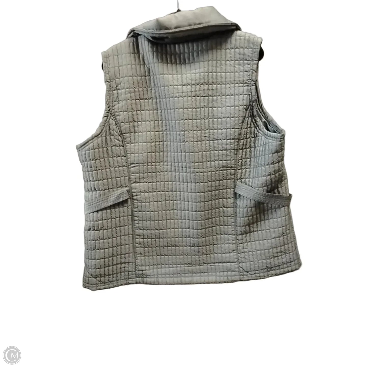 Vest Puffer & Quilted By Activology In Grey, Size: 2x