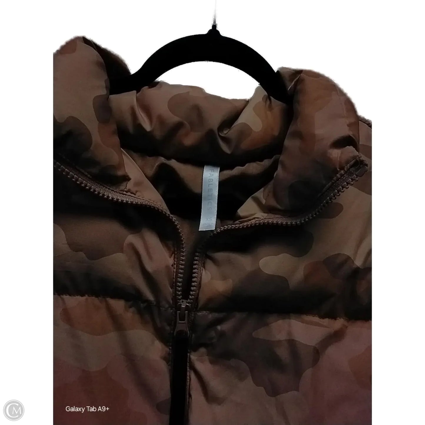 Jacket Puffer & Quilted By Fabletics In Camouflage Print, Size: Xs