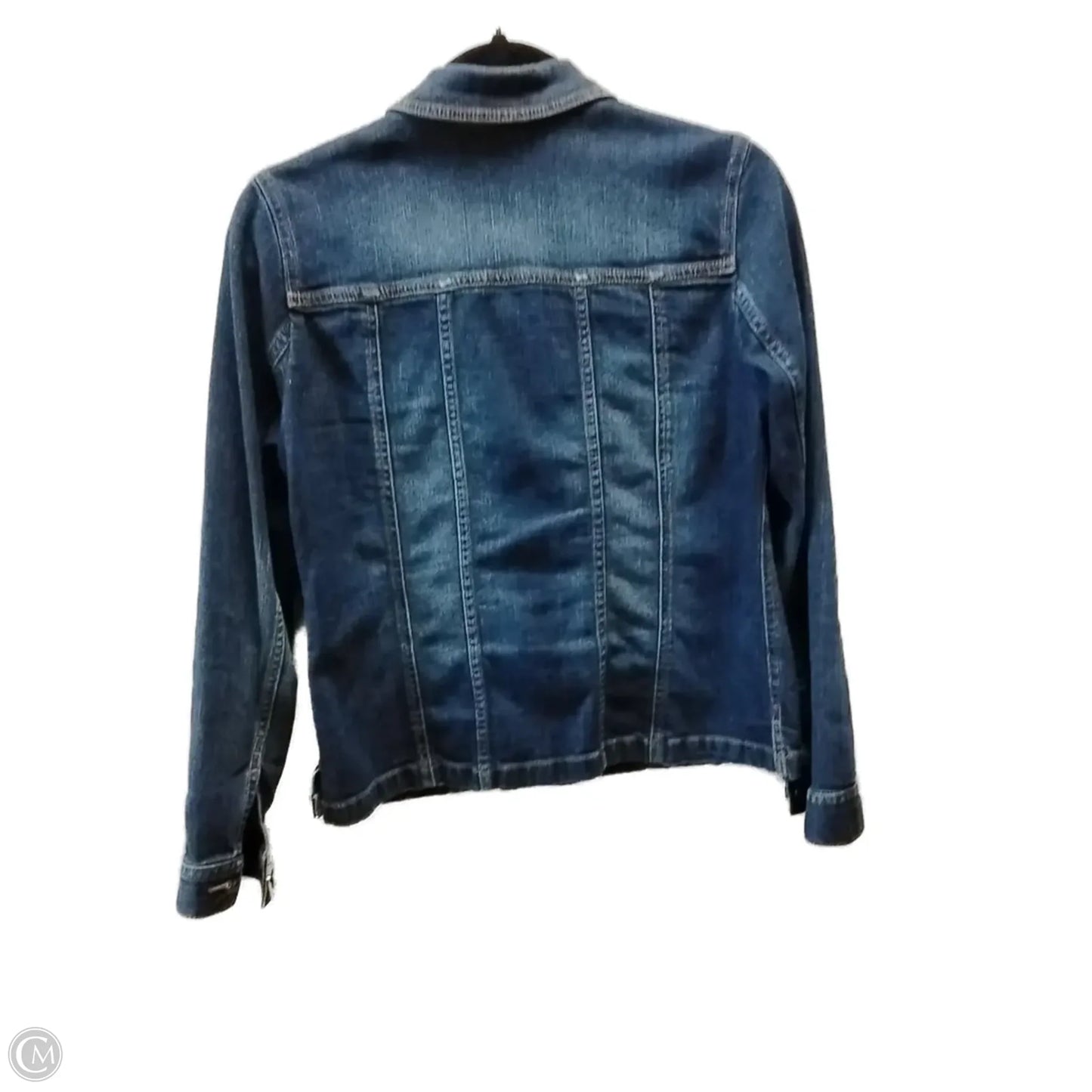 Jacket Denim By J. Jill In Blue, Size: Xs