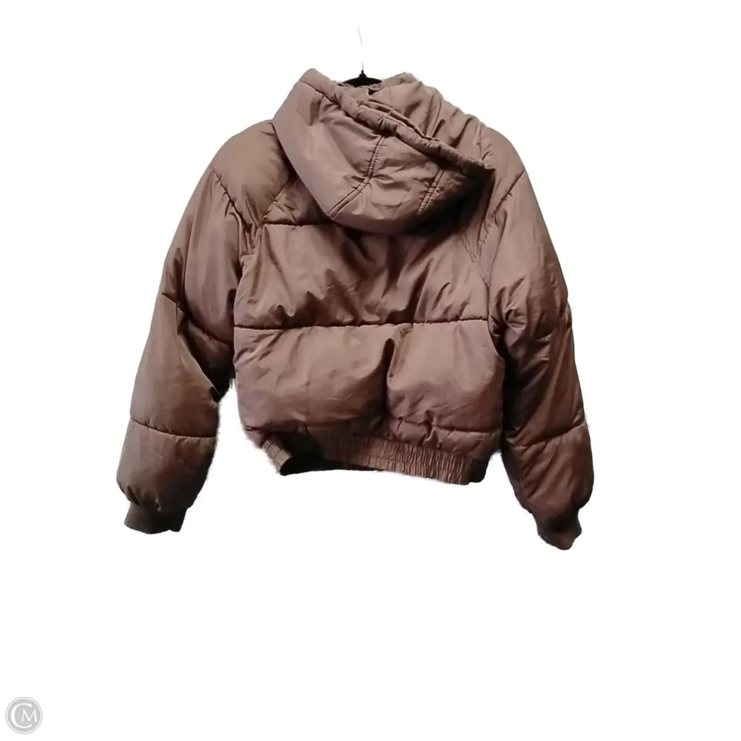 Jacket Puffer & Quilted By Aeropostale In Brown, Size: Xs