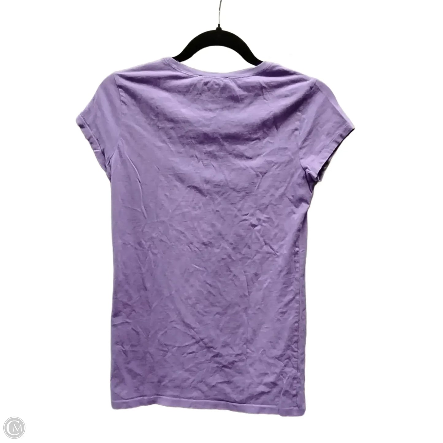 Athletic Top Short Sleeve By Ralph Lauren Co In Purple, Size: M