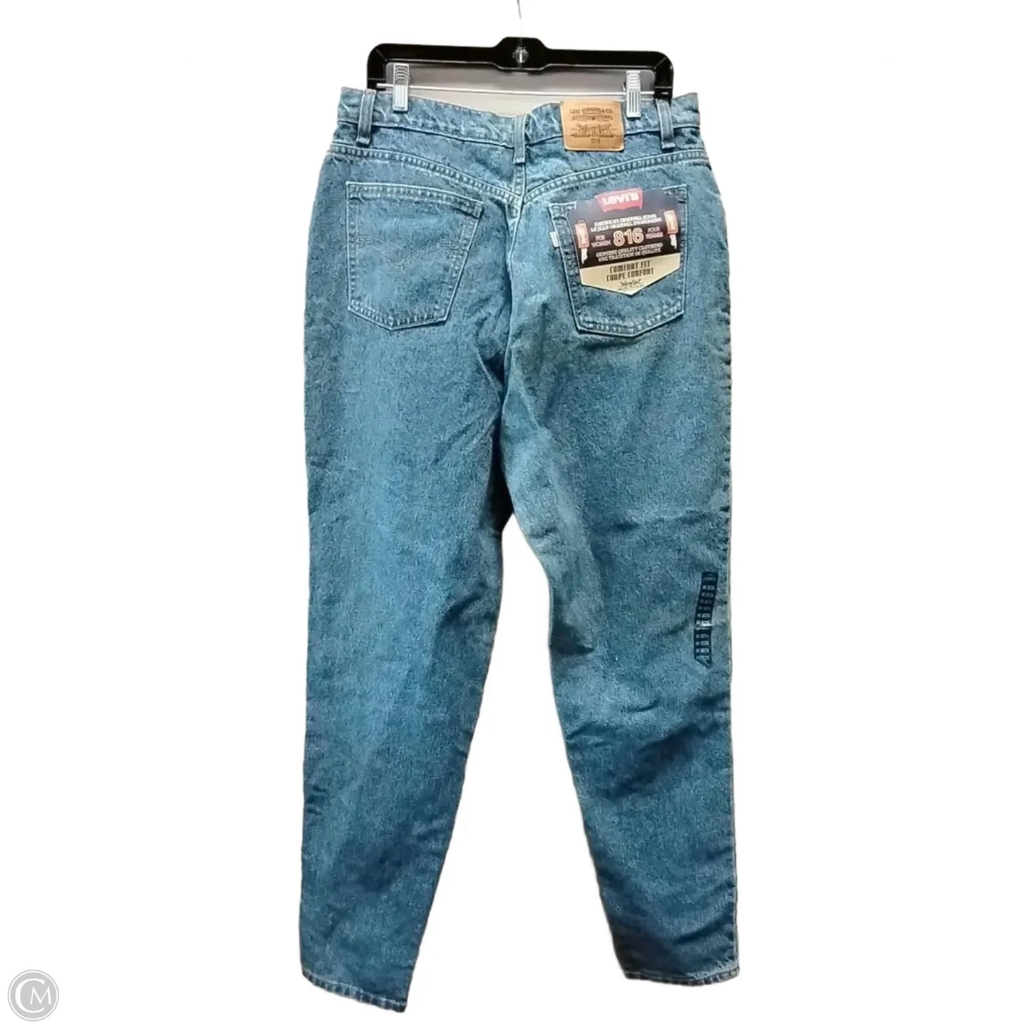 Jeans Straight By Levis In Blue, Size: 18