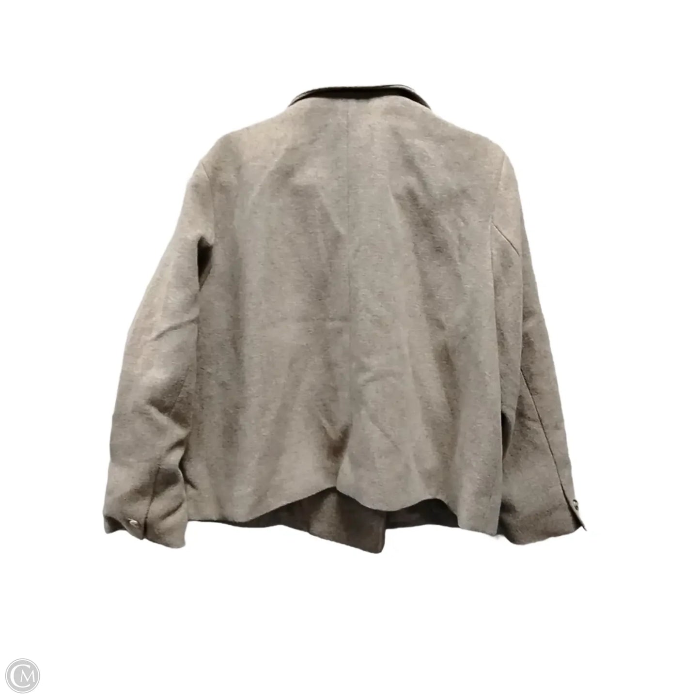 Coat Peacoat By Divided In Brown, Size: Xl