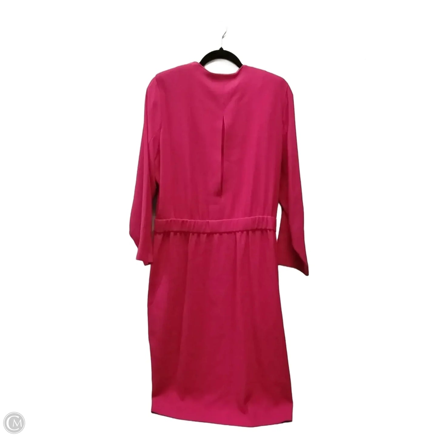 Dress Casual Midi By Liz Claiborne In Pink, Size: 14