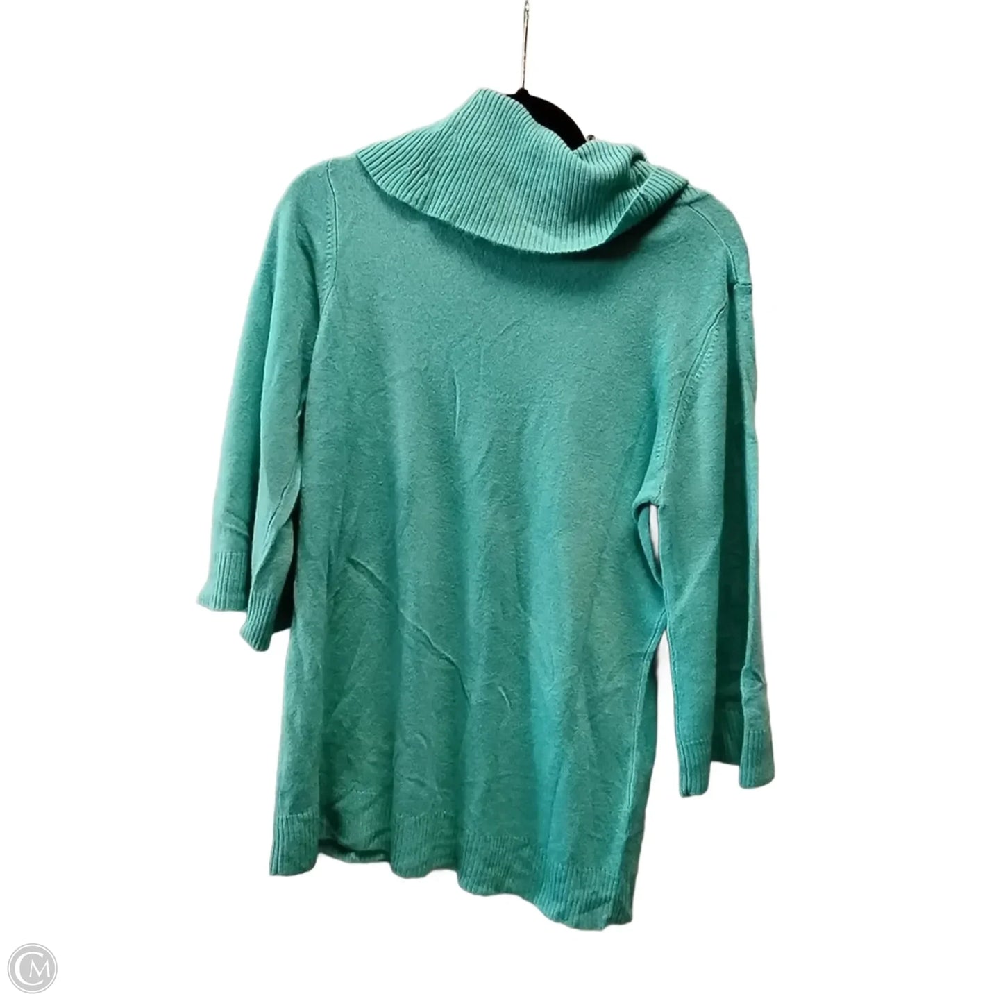 Top Long Sleeve By Mercer Street In Green, Size: L