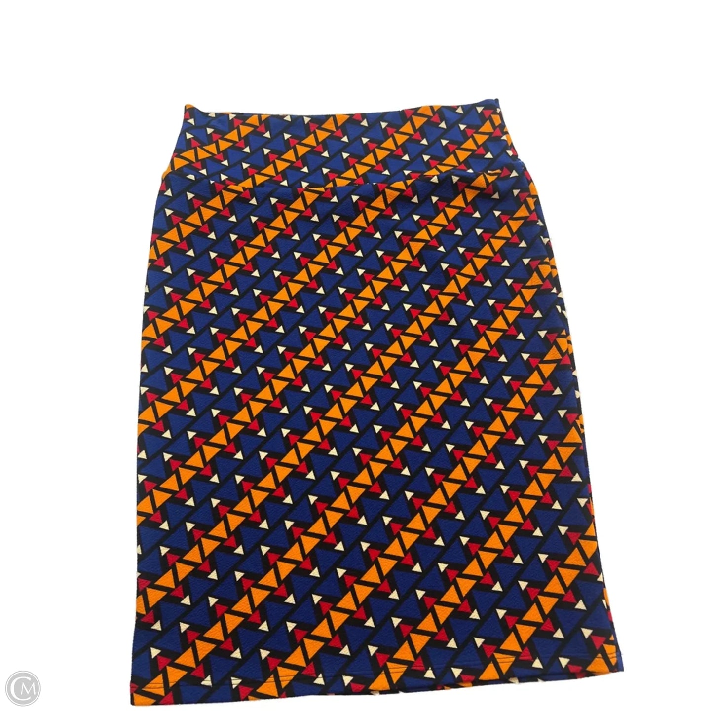 Skirt Midi By Lularoe In Geometric Pattern, Size: M