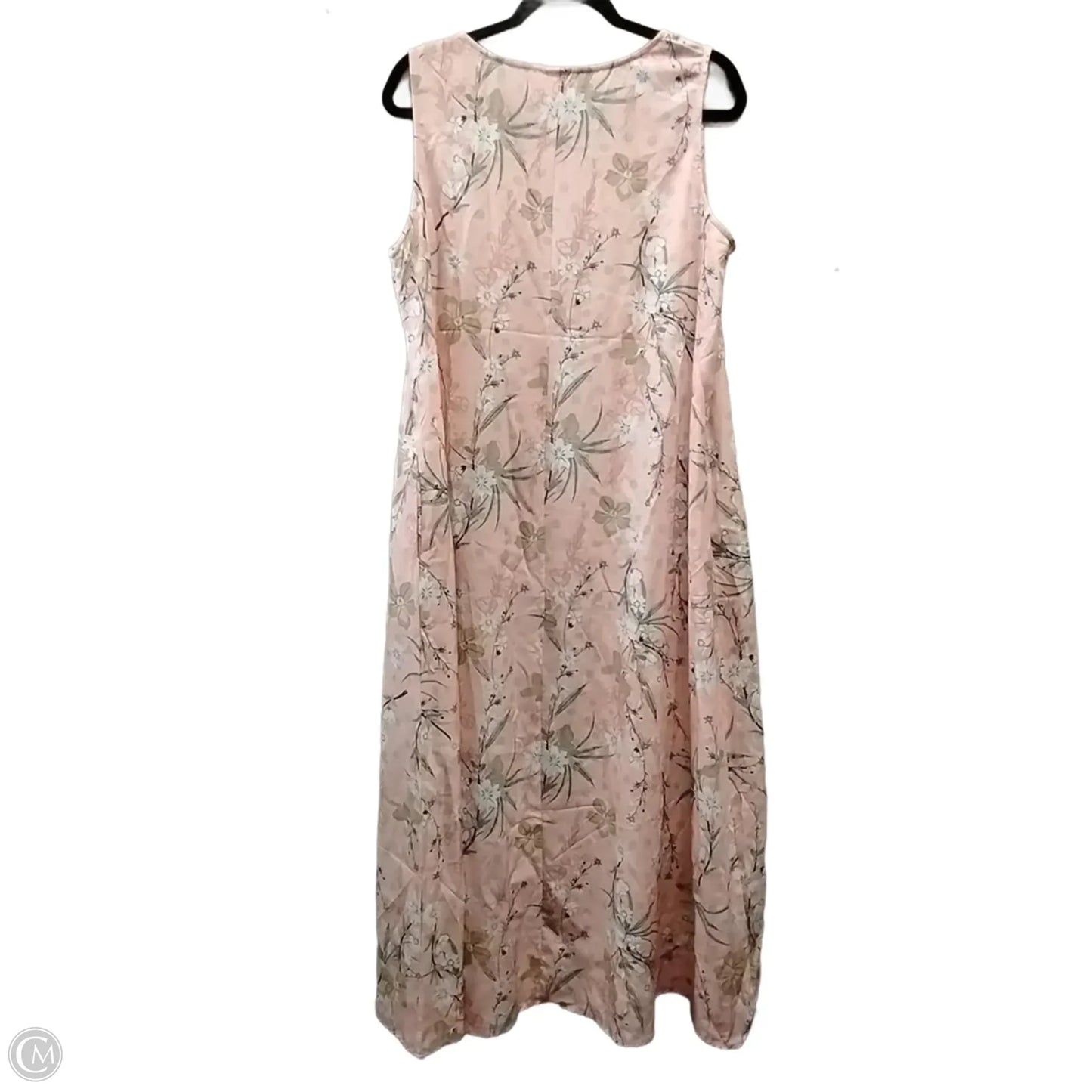 Dress Casual Maxi By Cmf In Floral Print, Size: L
