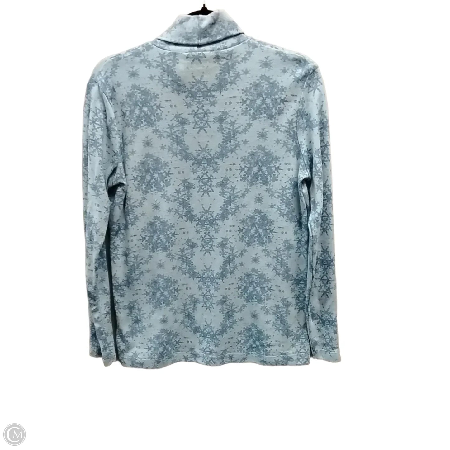 Top Long Sleeve By Bobbie Brooks In Blue, Size: M