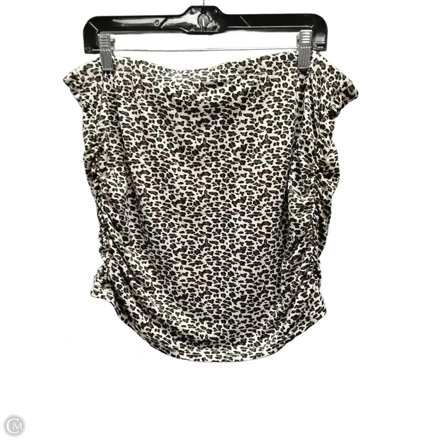 Top Sleeveless By Jolie & Joy In Leopard Print, Size: 2x