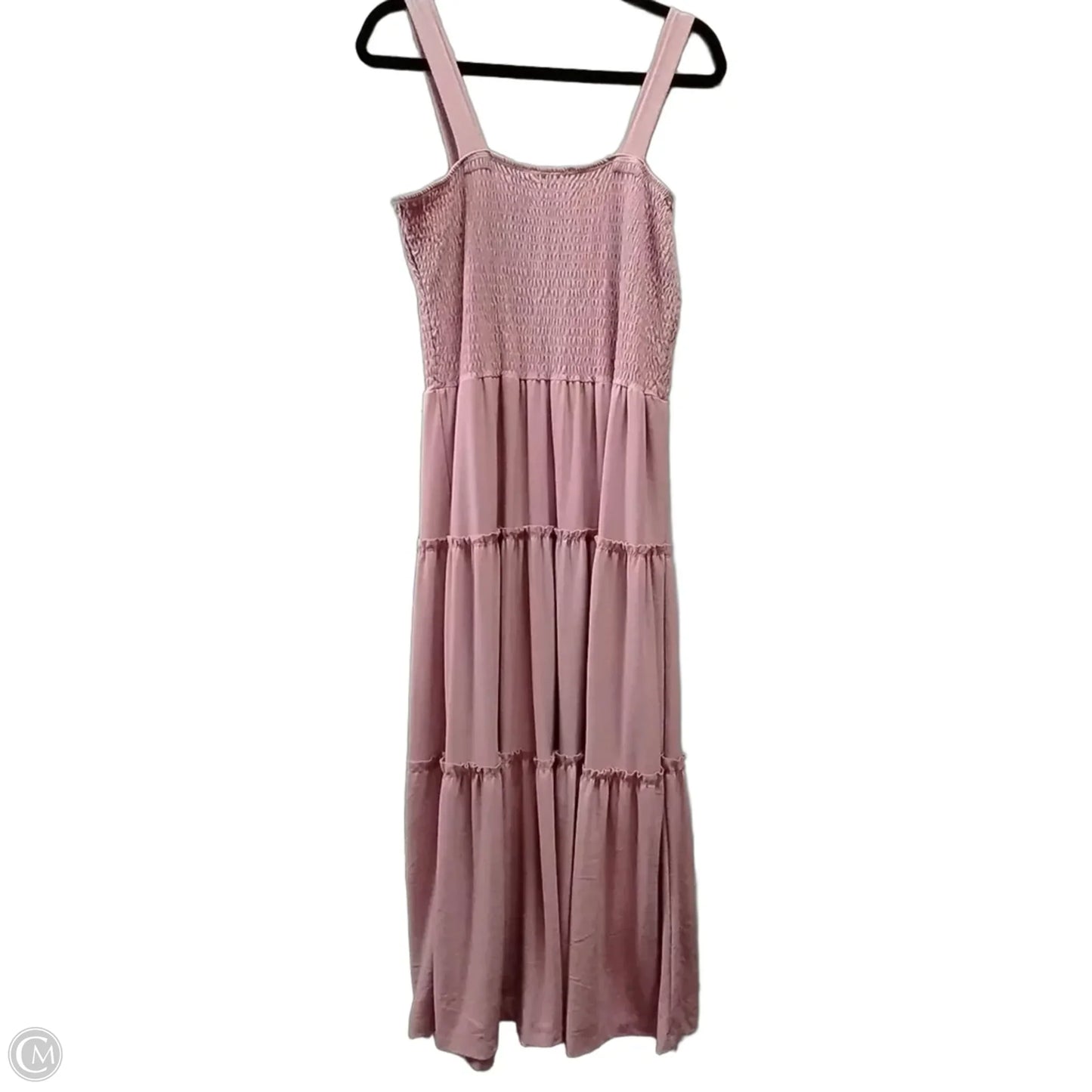 Dress Casual Maxi By Zenana In Pink, Size: Xl