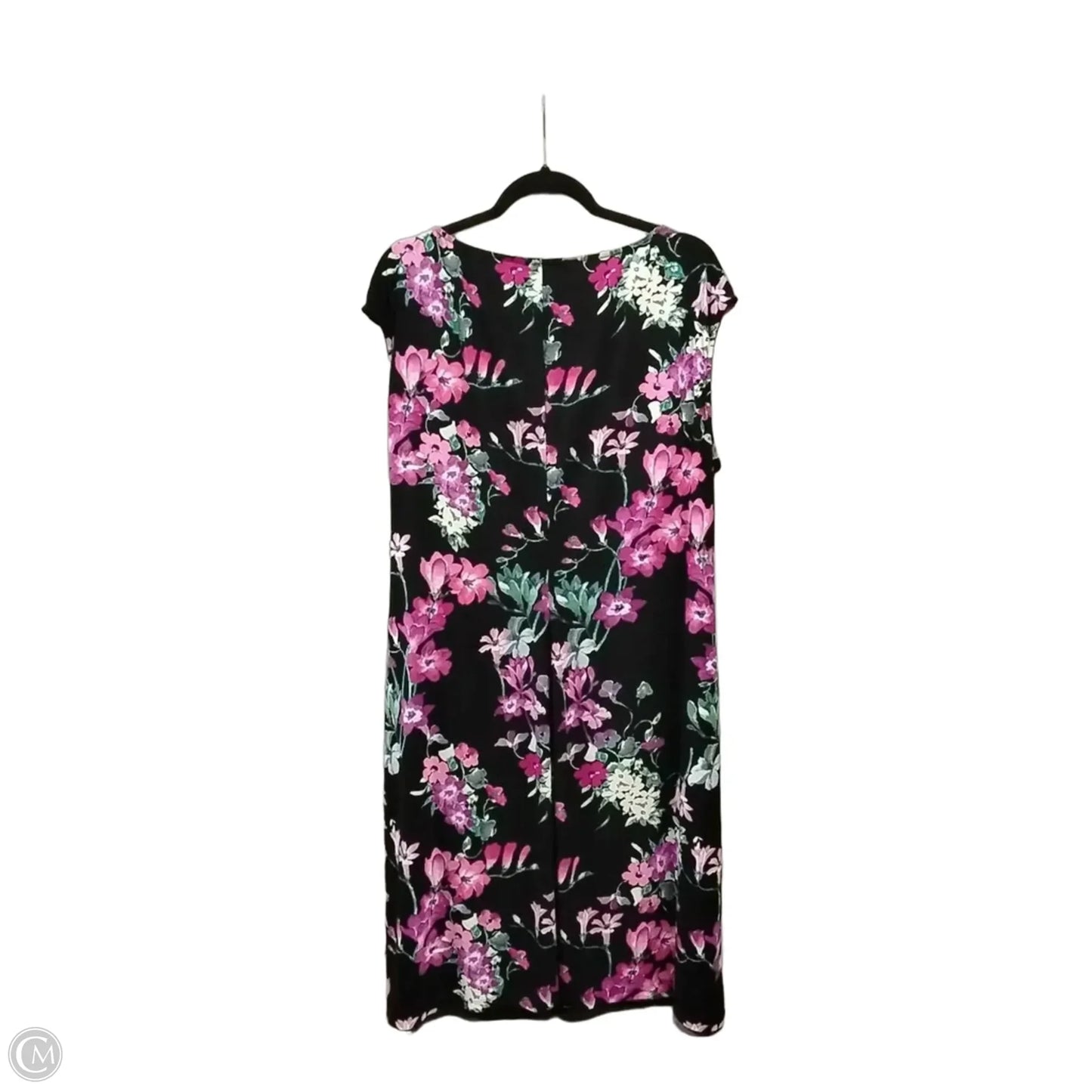 Dress Casual Maxi By Chaps In Floral Print, Size: 18