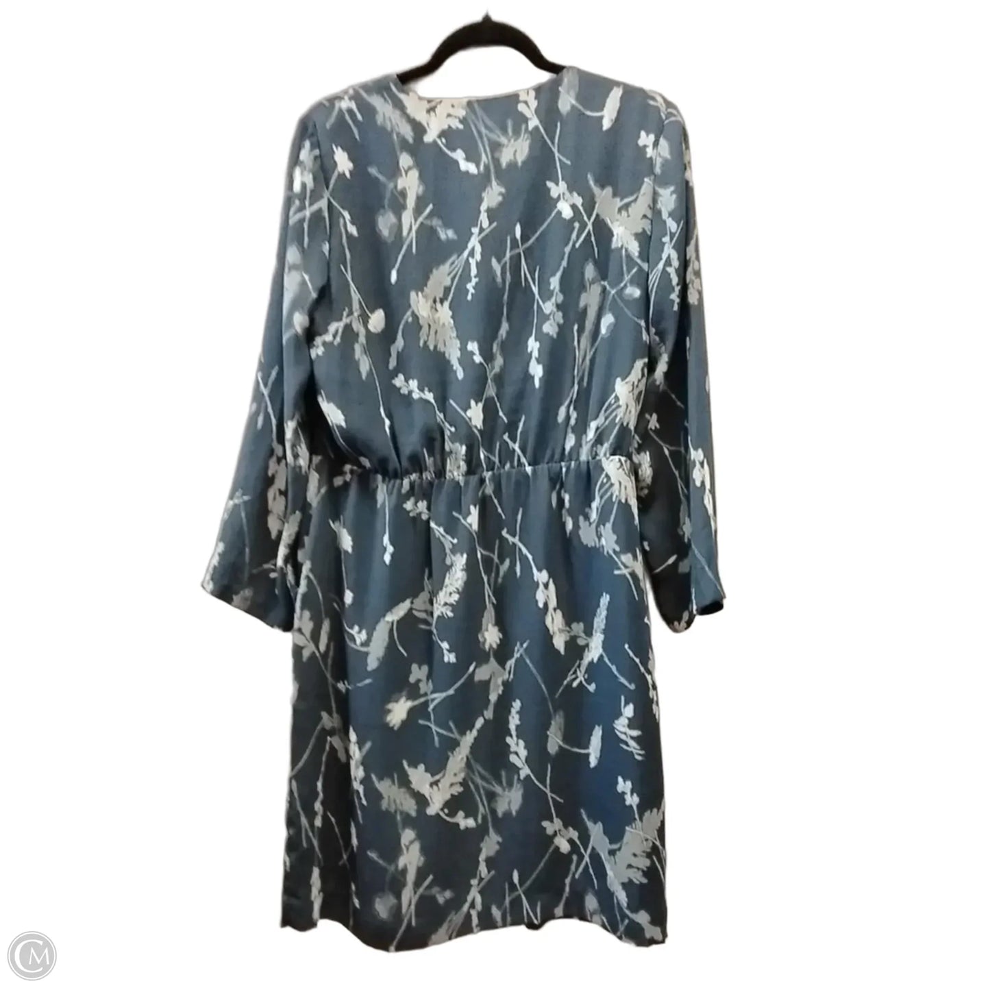 Dress Casual Midi By Banana Republic In Blue, Size: 10