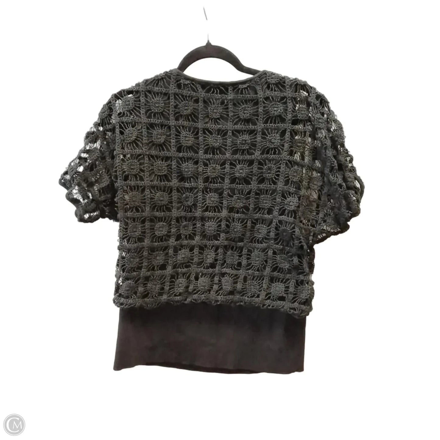 Top Short Sleeve By Chicos In Black, Size: M