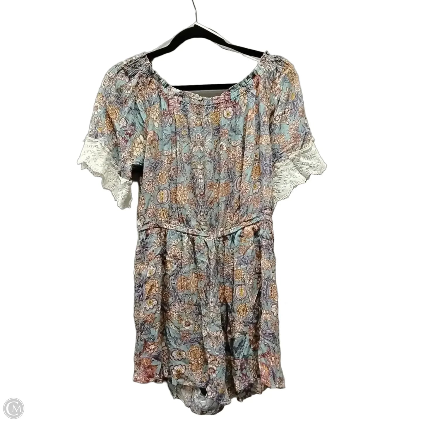 Romper By Gigio In Floral Print, Size: M